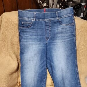 SPANX Women's Skinny Jeans in Medium Blue